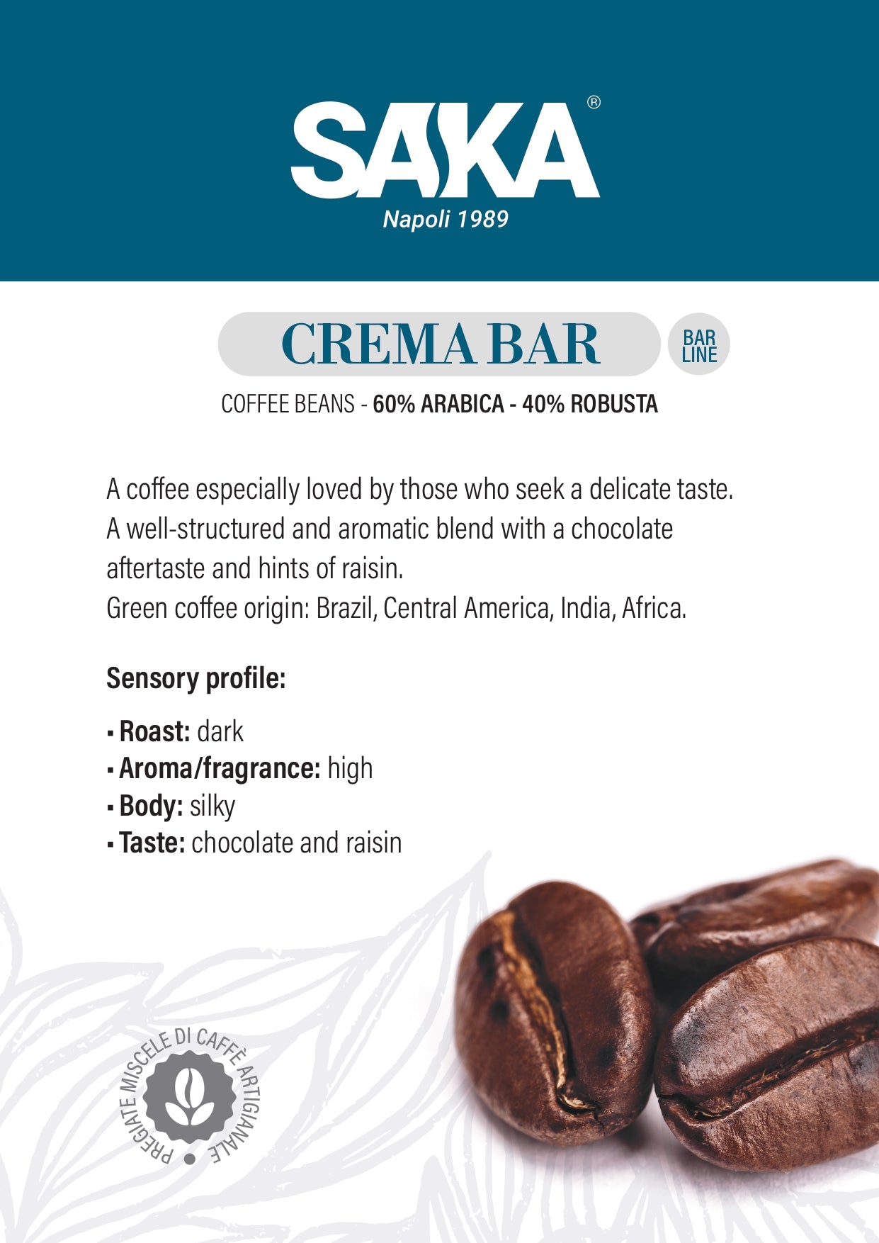 Saka Caffé Crema Bar. ** Pre Order image 1
