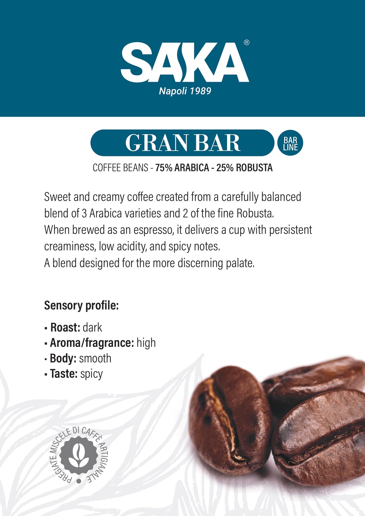Saka Caffé Gran Bar * Pre Order image 1