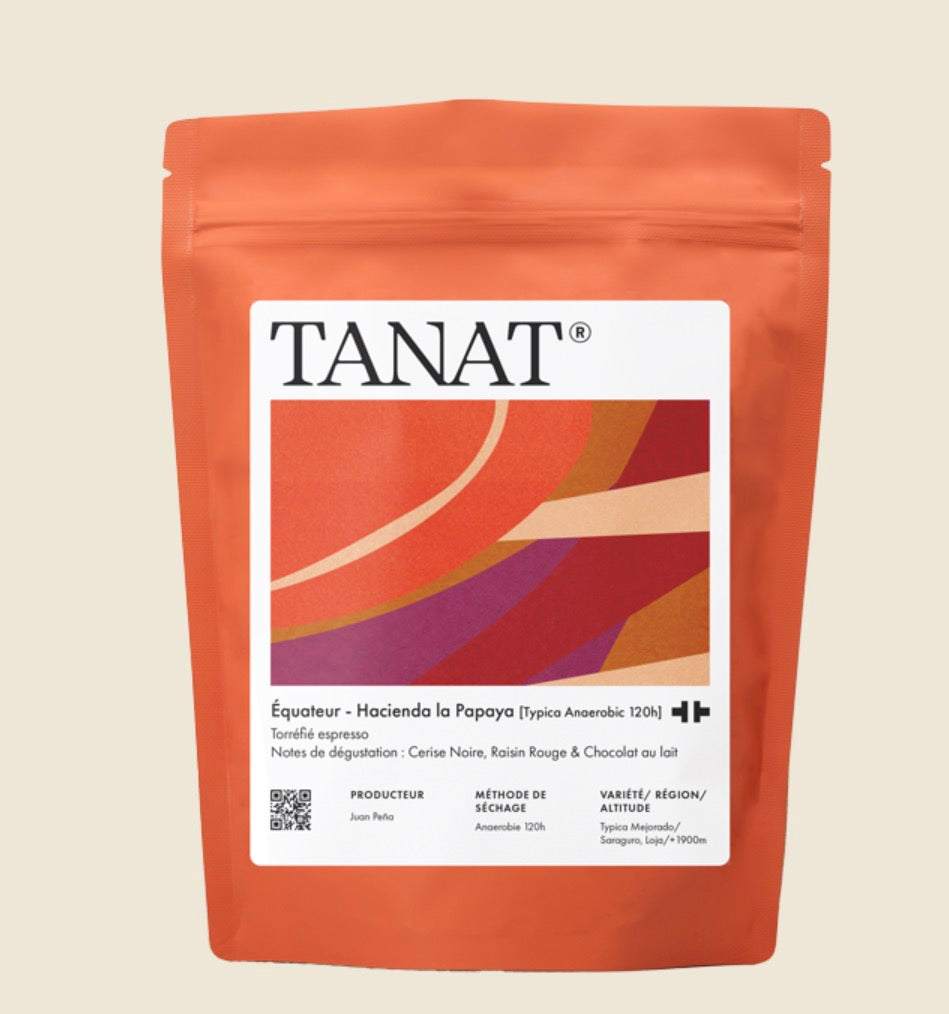Tanat Hacienda La Papaya Typica anaerobic whole bean specialty coffee